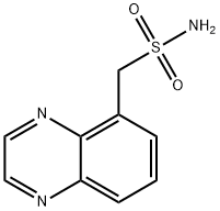 (quinoxalin-5-yl)methanesulfonamide 结构式