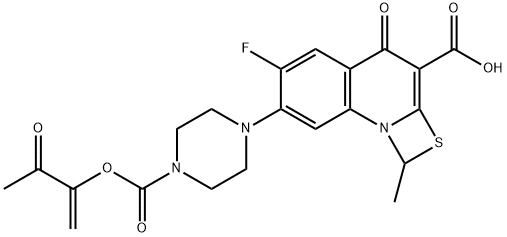 普卢利沙星杂质 结构式