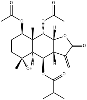 Wedeliatrilolactone A 结构式