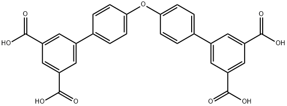 4',4"'-oxybis(([1,1'-biphenyl]-3,5-dicarboxylic acid)) 结构式