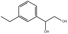 1,2-Ethanediol, 1-(3-ethylphenyl)- 结构式
