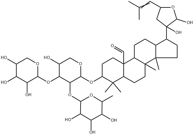 绞股蓝皂苷A 结构式