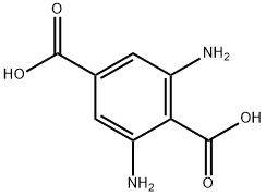 1,4-Benzenedicarboxylic acid, 2,6-diamino- 结构式