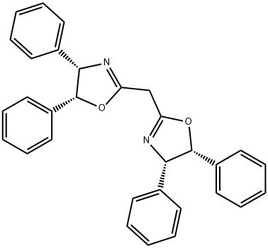 (4S,4'S,5R,5'R)-2,2'-methylenebis[4,5-dihydro-4,5-diphenyl-Oxazole 结构式
