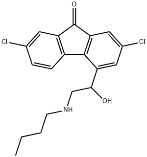 苯芴醇杂质1 结构式