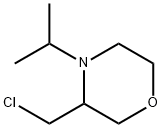 Morpholine, 3-(chloromethyl)-4-(1-methylethyl)- 结构式