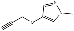 1-甲基-4-(丙-2-炔-1-氧基)-1H-吡唑 结构式