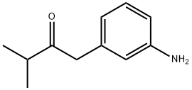 1-(3-氨基苯基)-3-甲基丁-2-酮 结构式