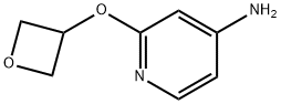 4-Pyridinamine, 2-(3-oxetanyloxy)- 结构式