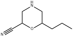 2-Morpholinecarbonitrile, 6-propyl- 结构式