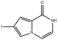 7-碘吡咯并[1,2-A]吡嗪-1(2H)-酮 结构式