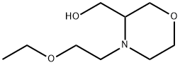 3-Morpholinemethanol, 4-(2-ethoxyethyl)- 结构式