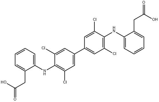 Diclofenac Impurity P 结构式