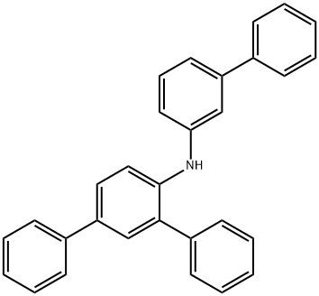 [1,1':3',1''-Terphenyl]-4'-amine, N-[1,1'-biphenyl]-3-yl- 结构式