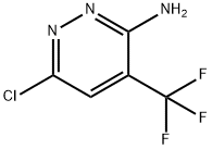 6- 氯- 4- (三氟甲基) -3- 哒嗪胺 结构式