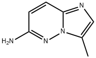 3-甲基咪唑并[1,2-B]哒嗪-6-胺 结构式