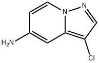 3-氯吡唑并[1,5-A]吡啶-5-胺 结构式