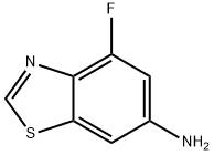 4-氟苯并[D]噻唑-6-胺 结构式