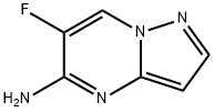 6-氟吡唑并[1,5-A]嘧啶-5-胺 结构式