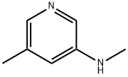 3-Pyridinamine, N,5-dimethyl- 结构式