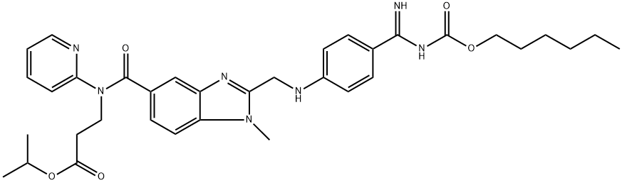 达比加群酯杂质1 结构式
