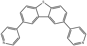 2,8-di(pyridin-4-yl)dibenzo[b,d]thiophene 结构式