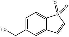 5-(羟甲基)苯并[B]噻吩1,1-二氧化物 结构式