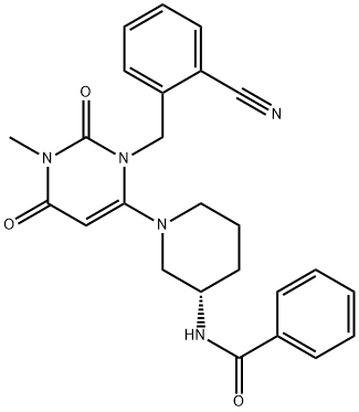 Alogliptin benzoate impurity K 结构式