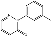 3(2H)-Pyridazinone, 2-(3-methylphenyl)- 结构式