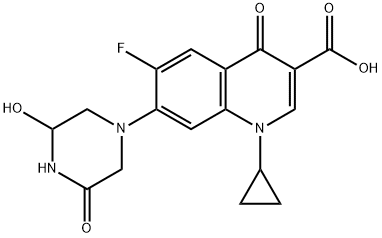 环丙沙星杂质27 结构式