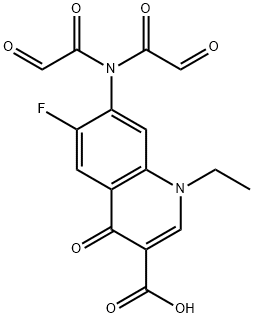 诺氟沙星杂质 结构式