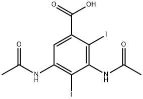 AMIDOTRIZOIC ACID 结构式