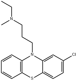 氯丙嗪杂质 1 结构式