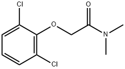 2-(2,6-二氯苯氧基)-N,N-二甲基乙酰胺 结构式