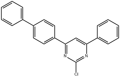 [1,1'-biphenyl]-4-yl-2-chloro-6-phenyl-Pyrimidine 结构式