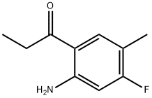1-Propanone, 1-(2-amino-4-fluoro-5-methylphenyl)- 结构式