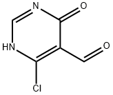 4-chloro-6-oxo-1H-pyrimidine-5-carbaldehyde 结构式