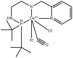 OsHCl(CO)[kappa3-PyCH2NHC2H4NHPtBu2] 95% 结构式
