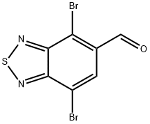 2,1,3-Benzothiadiazole-5-carboxaldehyde, 4,7-dibromo- 结构式