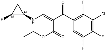 Sitafloxacin Impurity 5 结构式