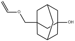 3-羟基-1-金刚烷甲基乙烯基醚 结构式