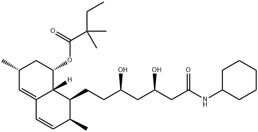 辛伐他汀杂质4 结构式
