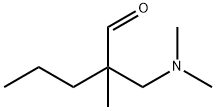 Pentanal, 2-[(dimethylamino)methyl]-2-methyl- 结构式