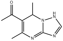 1-{5,7-dimethyl-4H,7H-[1,2,4]triazolo[1,5-a]pyrimidin-6-yl}ethan-1-one 结构式