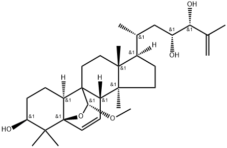 Karavilagenin F 结构式