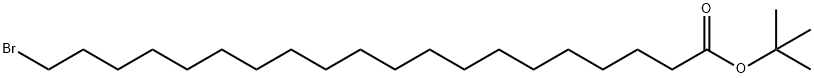 20-溴二十酸叔丁酯 结构式
