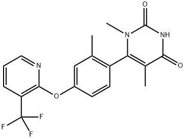 他伐帕敦 结构式