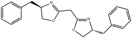 (4R,4'R)-2,2'-methylenebis[4,5-dihydro-4-(phenylmethyl)-Oxazole 结构式