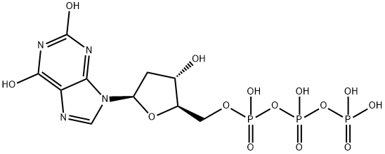 Xanthosine 5'-(tetrahydrogen triphosphate), 2'-deoxy- 结构式