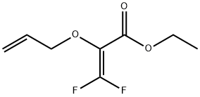 2-Propenoic acid, 3,3-difluoro-2-(2-propen-1-yloxy)-, ethyl ester 结构式